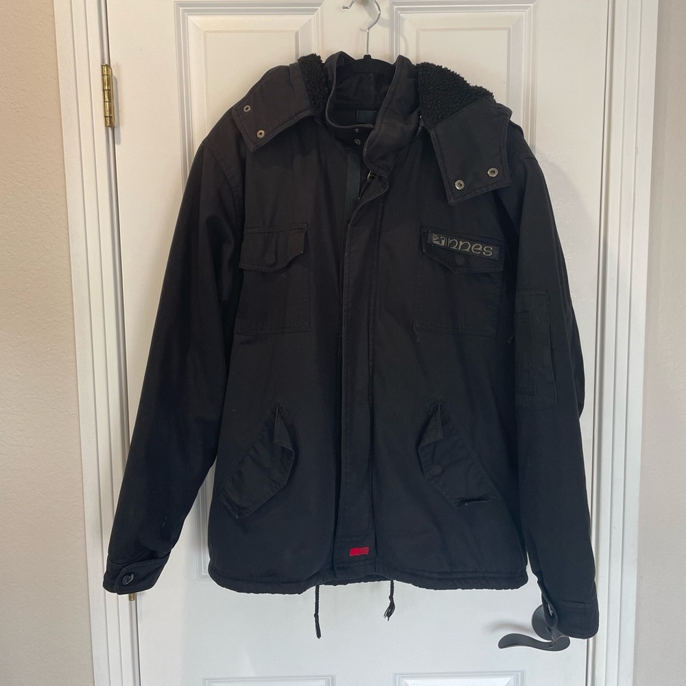 Black Mens Winter Jacket